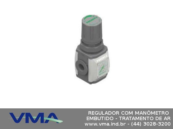 REGULADOR-COM-MANOMETRO-EMBUTIDO--TRATAMENTO-DE-AR-em-Terenos